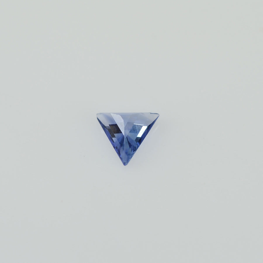 0.13 Cts Natural Blue Sapphire Loose Gemstone Fancy triangle Cut