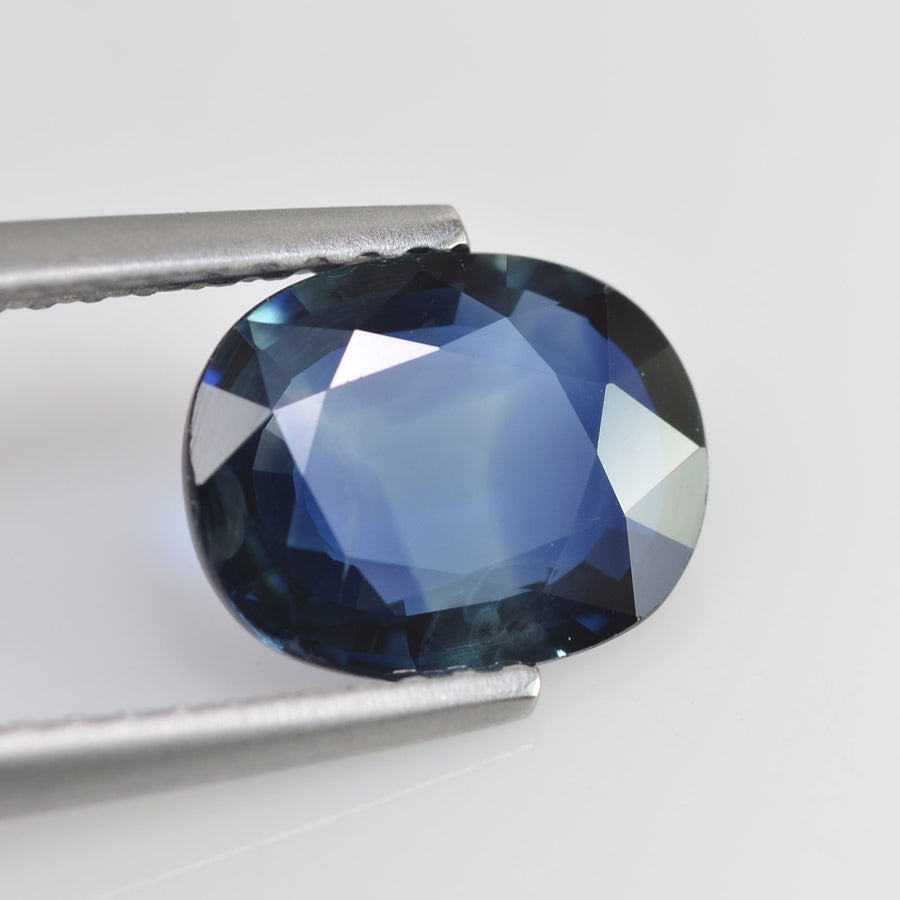 1.71 cts Natural Blue Sapphire Loose Gemstone Oval Cut