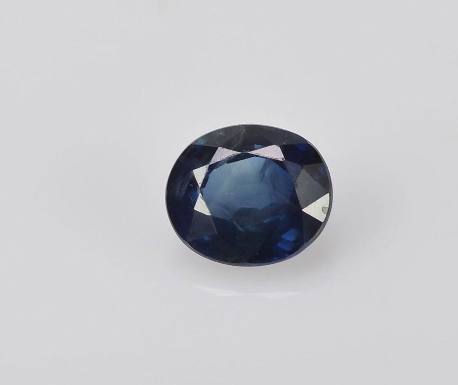 0.65 cts Natural Blue Sapphire Loose Gemstone Oval Cut