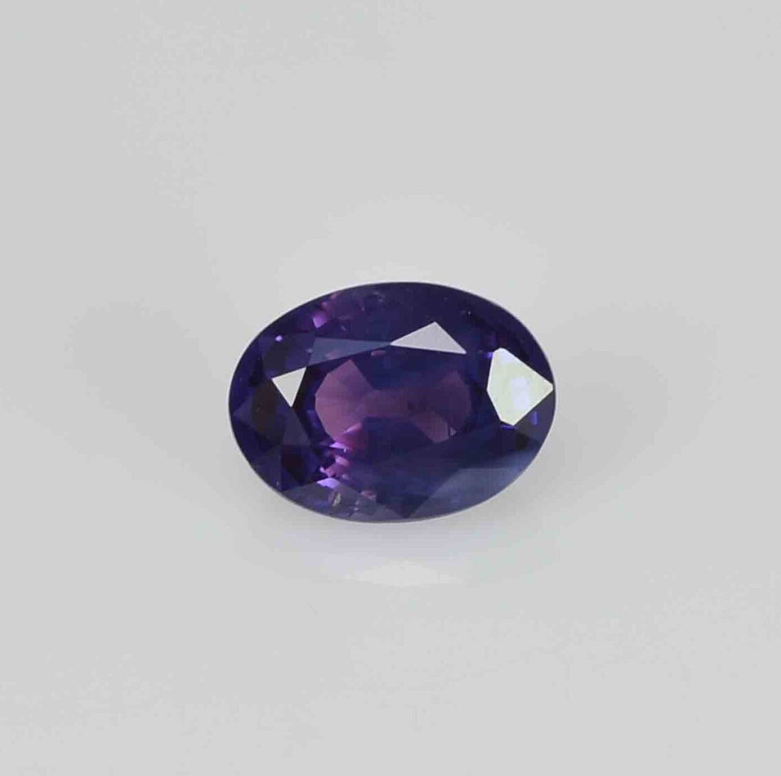 0.80cts Natural Fancy Bi-Color Sapphire Loose Gemstone oval Cut