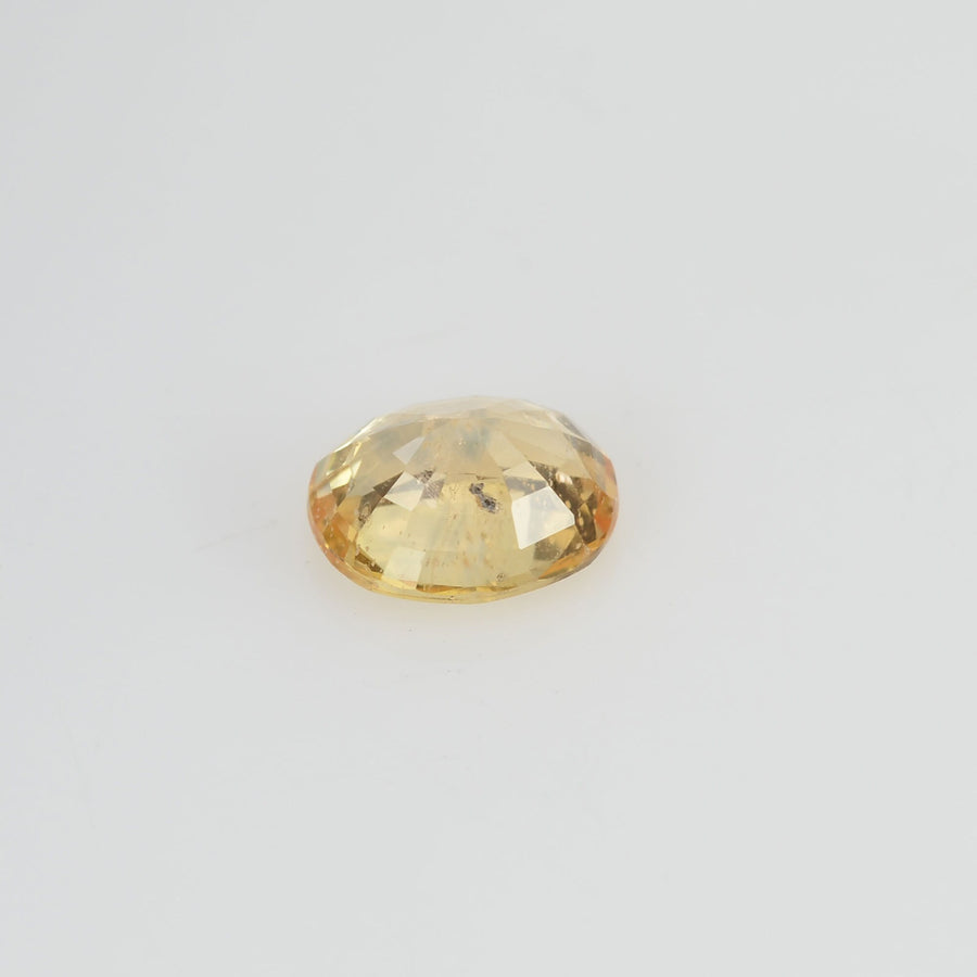 0.83 cts Natural Yellow Sapphire Loose Gemstone Oval Cut