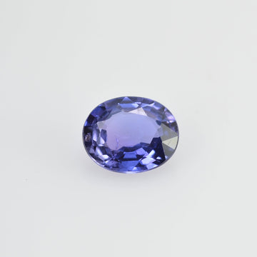 0.55 cts Natural Purple Sapphire Loose Gemstone Oval Cut