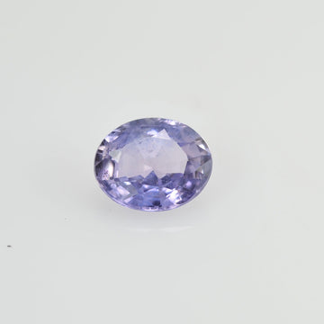 0.52 cts Natural Purple Sapphire Loose Gemstone Oval Cut