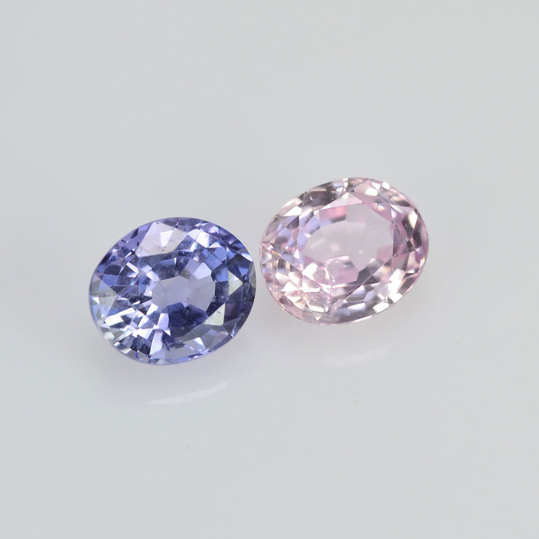 0.93 cts Natural Fancy Sapphire Loose Pair Gemstone Oval Cut