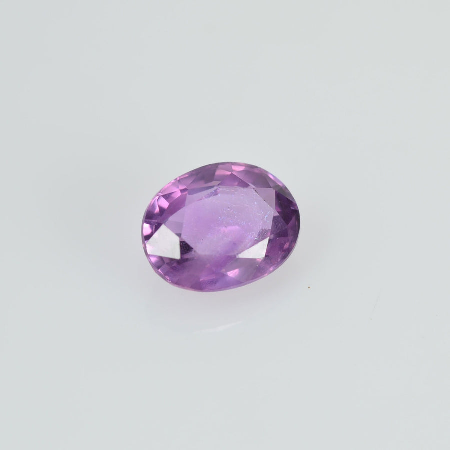 0.42 cts Natural Purple Sapphire Loose Gemstone Oval Cut