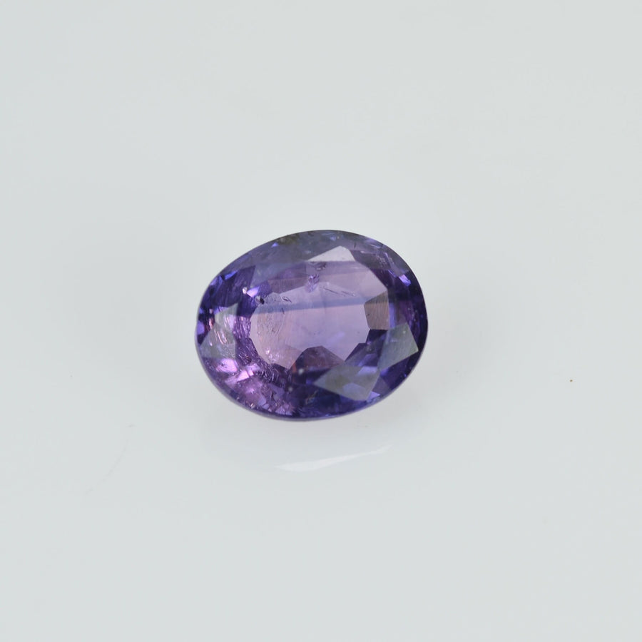 0.43 cts Natural Lavender Sapphire Loose Gemstone Oval Cut