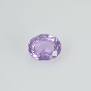 0.53 cts Natural Lavender Sapphire Loose Gemstone Oval Cut