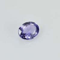 0.45 cts Natural Lavender Sapphire Loose Gemstone Oval Cut