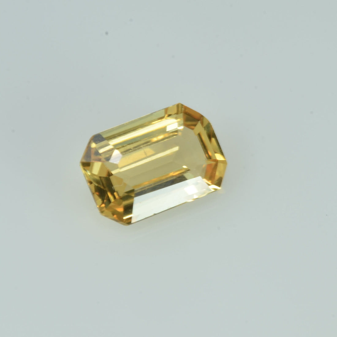 0.51 cts Natural Yellow Sapphire Loose Gemstone Octagon Cut