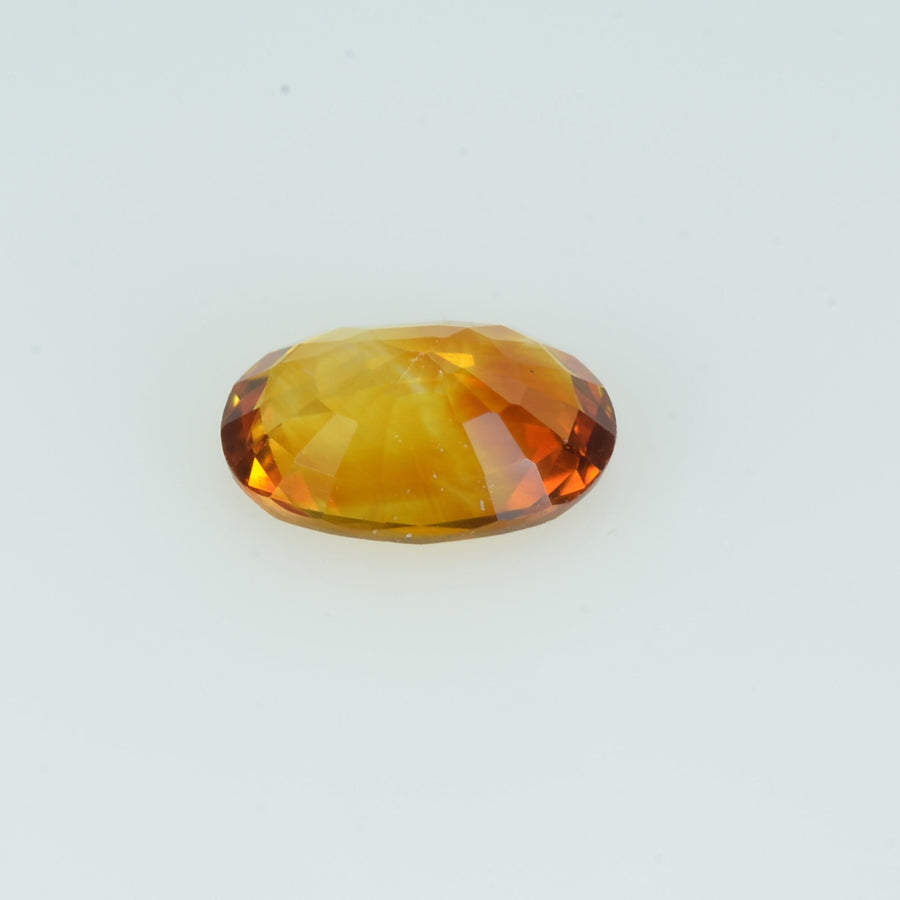 0.49 cts Natural Yellow Sapphire Loose Gemstone Oval Cut