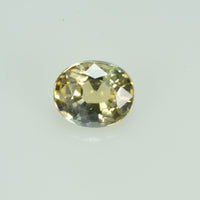 0.61 cts Natural Yellow Sapphire Loose Gemstone Oval Cut