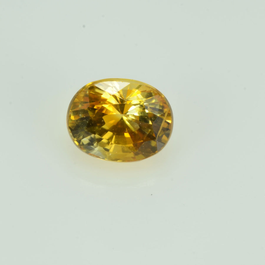 0.69 cts Natural Yellow Sapphire Loose Gemstone Oval Cut