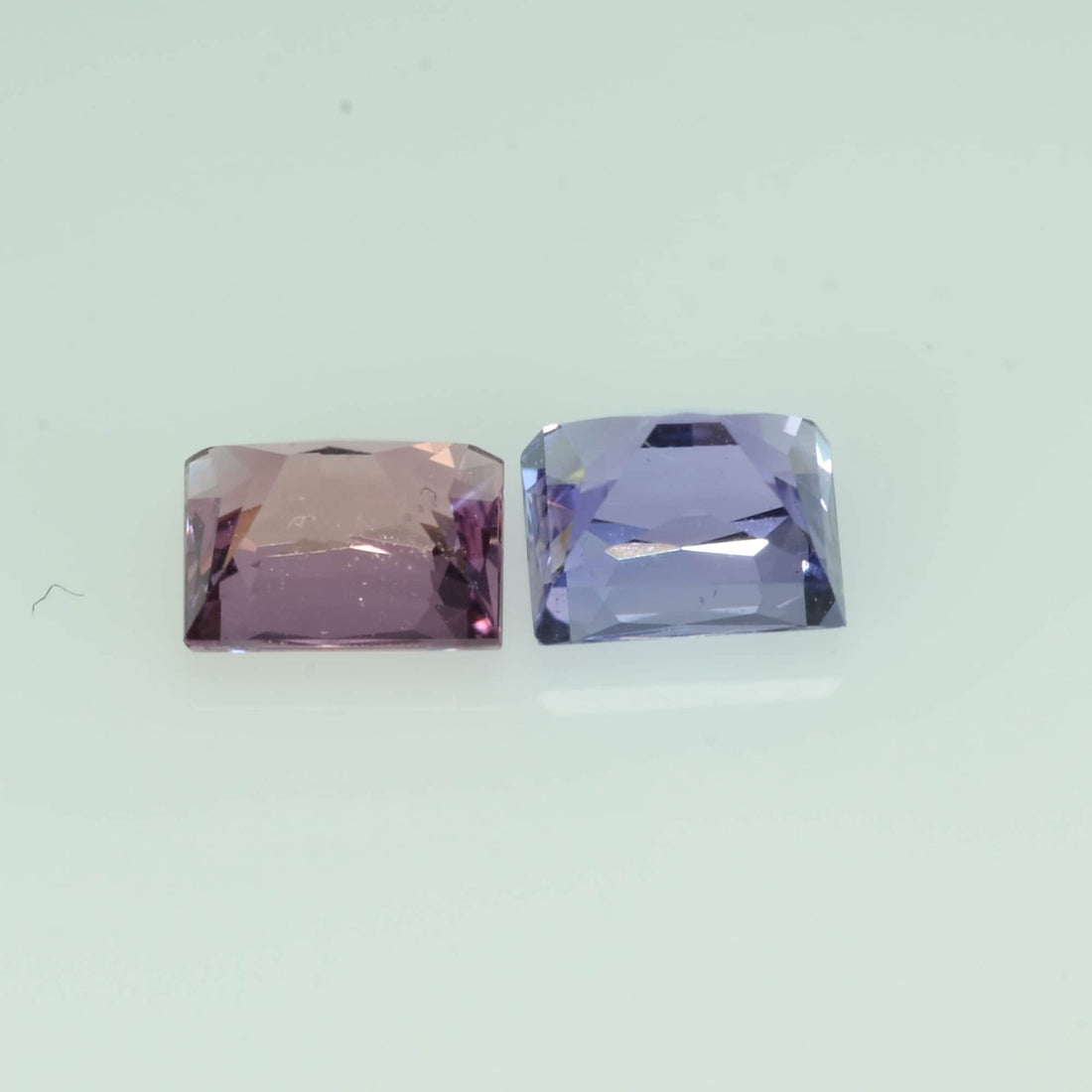 0.91 cts Natural Fancy Sapphire Loose Pair Gemstone Baguette Cut