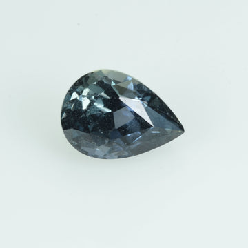 1.50 cts Natural Fancy Grey Sapphire Loose Gemstone Pear Cut