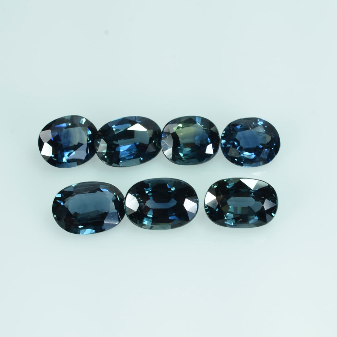 1.88 cts Natural Teal Blue Sapphire Loose Gemstone Oval Cut good