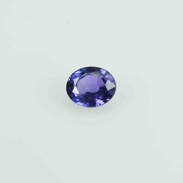 0.61 cts Natural Purple Sapphire Loose Gemstone Oval Cut