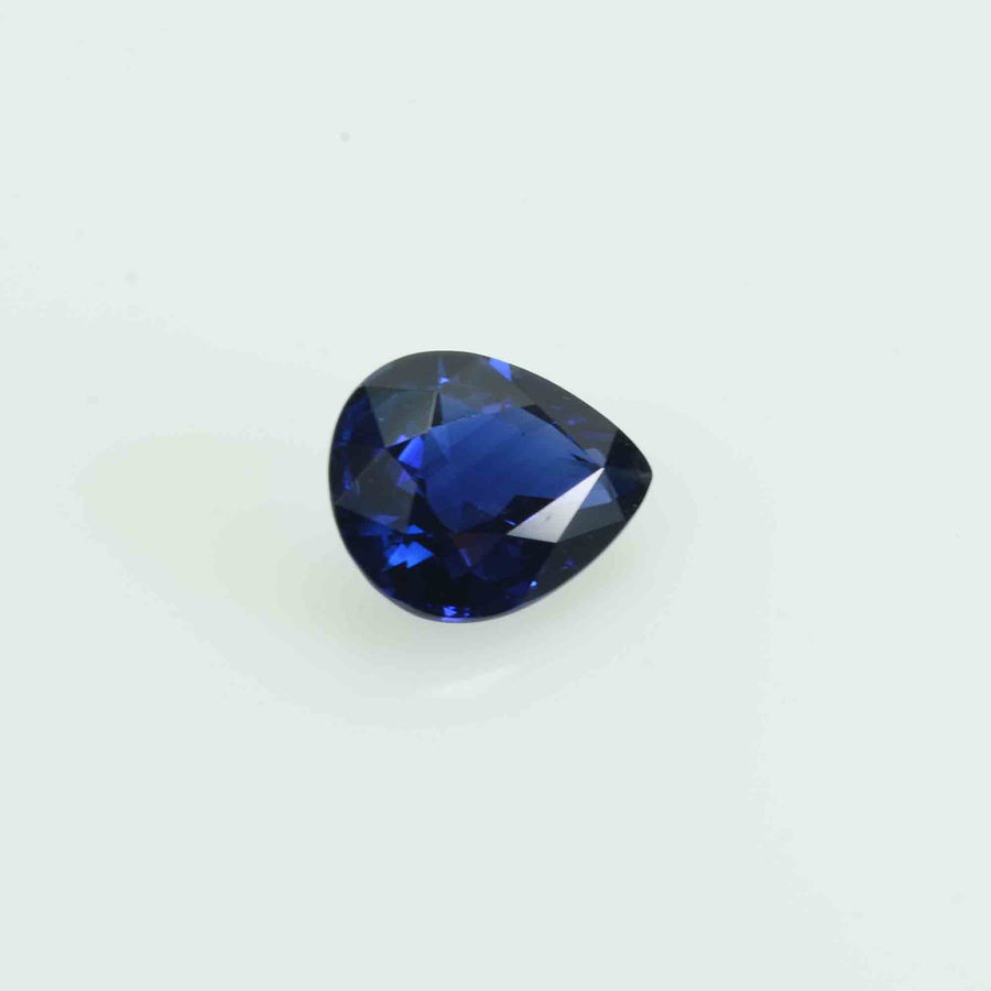 0.62 cts Natural Blue Sapphire Loose Gemstone Pear Cut