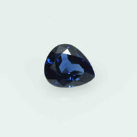 0.90 cts Natural Blue Sapphire Loose Gemstone Pear Cut