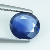 1.55 Cts Natural Blue Sapphire Loose Gemstone Oval Cut