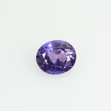 0.77 cts Natural Purple Sapphire Loose Gemstone Oval Cut