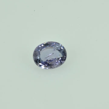 0.67 cts Natural Purple Sapphire Loose Gemstone Oval Cut