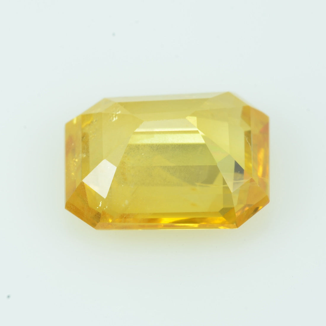 3.23 cts Natural Yellow Sapphire Loose Gemstone Octagon Cut