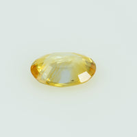 0.58 Cts Natural Yellow Sapphire Loose Gemstone Oval Cut