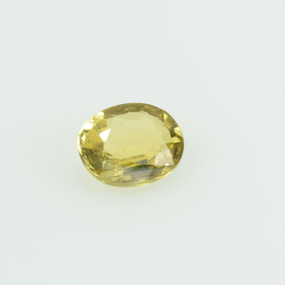 0.39 Cts Natural Yellow Sapphire Loose Gemstone Oval Cut