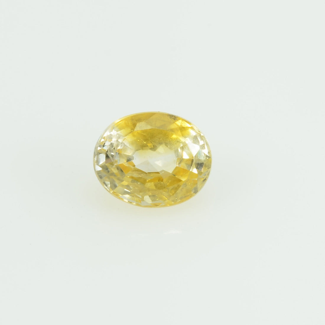 0.49 Cts Natural Yellow Sapphire Loose Gemstone Oval Cut