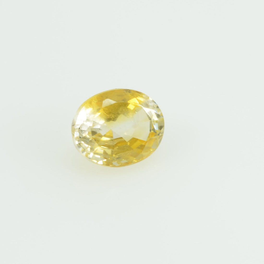 0.49 Cts Natural Yellow Sapphire Loose Gemstone Oval Cut