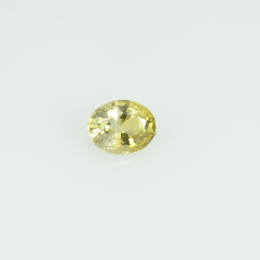 Natural Yellow Sapphire Loose Gemstone Oval Cut