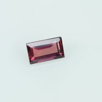 0.36 Cts Natural Pink Sapphire Loose Gemstone Baguette Cut