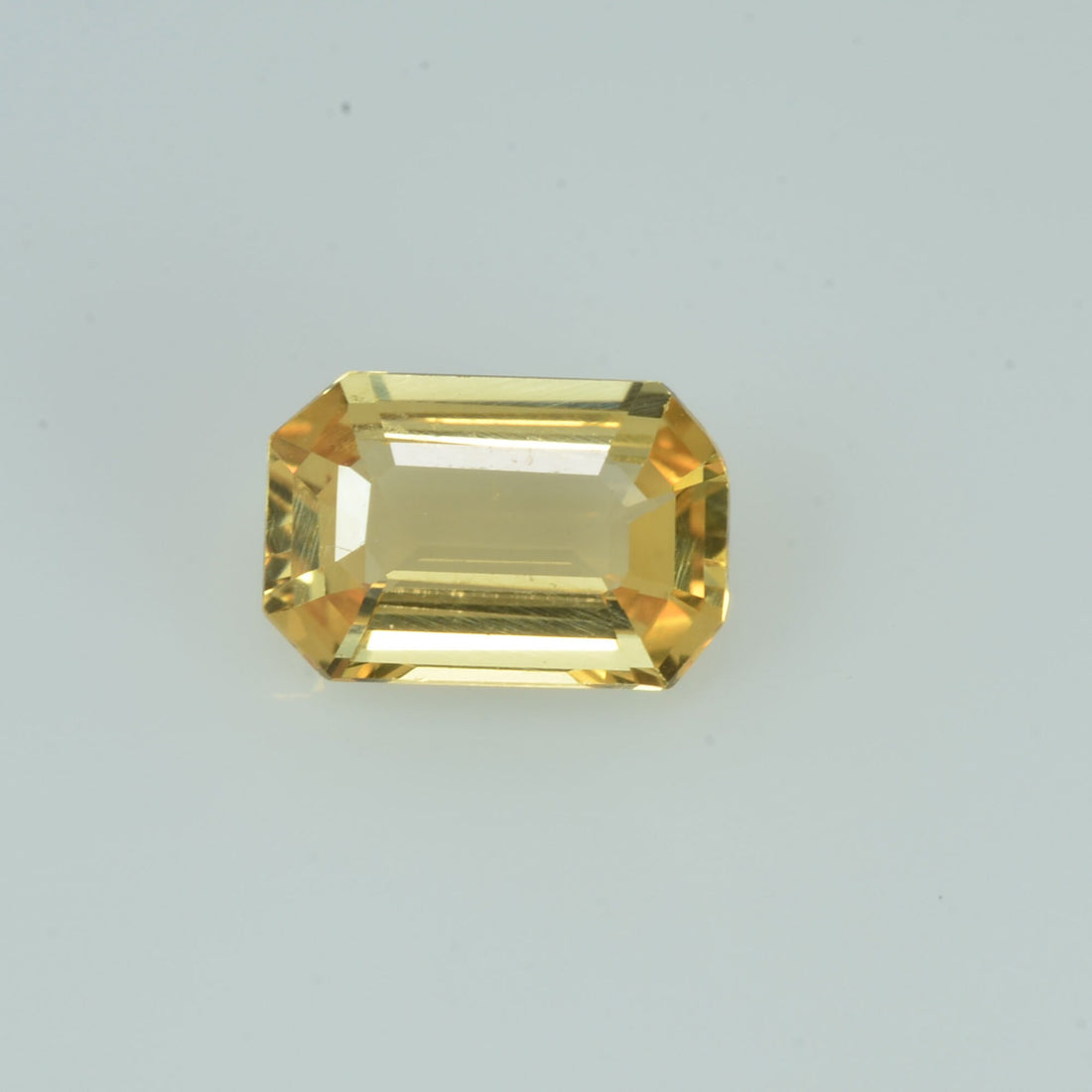 0.51 cts Natural Yellow Sapphire Loose Gemstone Octagon Cut