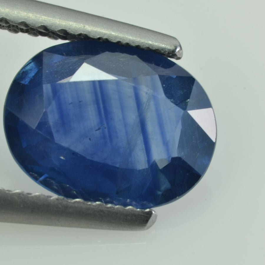 1.75 cts Natural Blue Sapphire Loose Gemstone Oval Cut