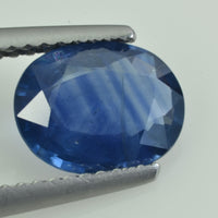 1.75 cts Natural Blue Sapphire Loose Gemstone Oval Cut