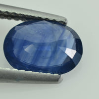 1.75 cts Natural Blue Sapphire Loose Gemstone Oval Cut