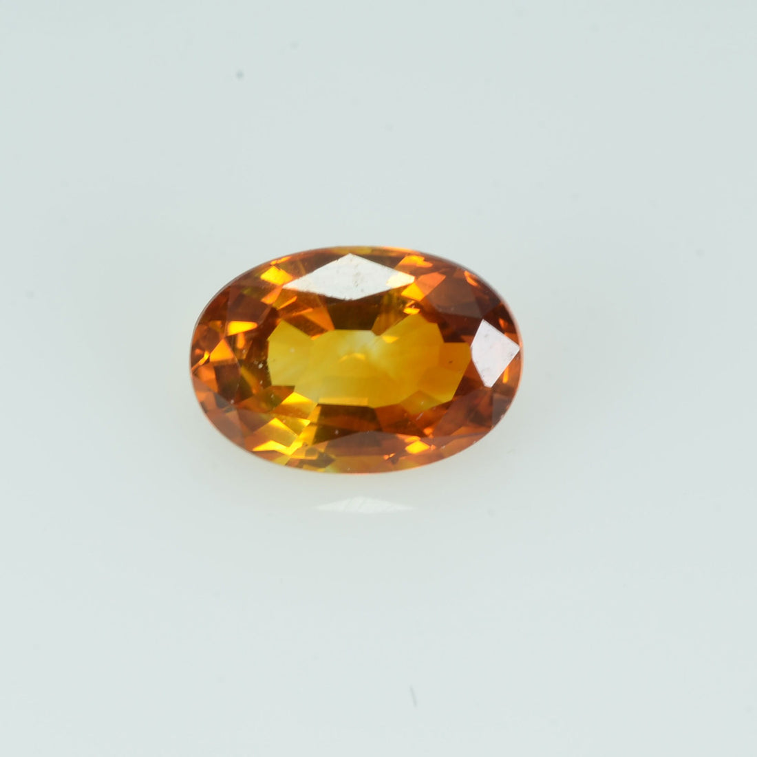 0.49 cts Natural Yellow Sapphire Loose Gemstone Oval Cut