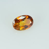 0.49 cts Natural Yellow Sapphire Loose Gemstone Oval Cut