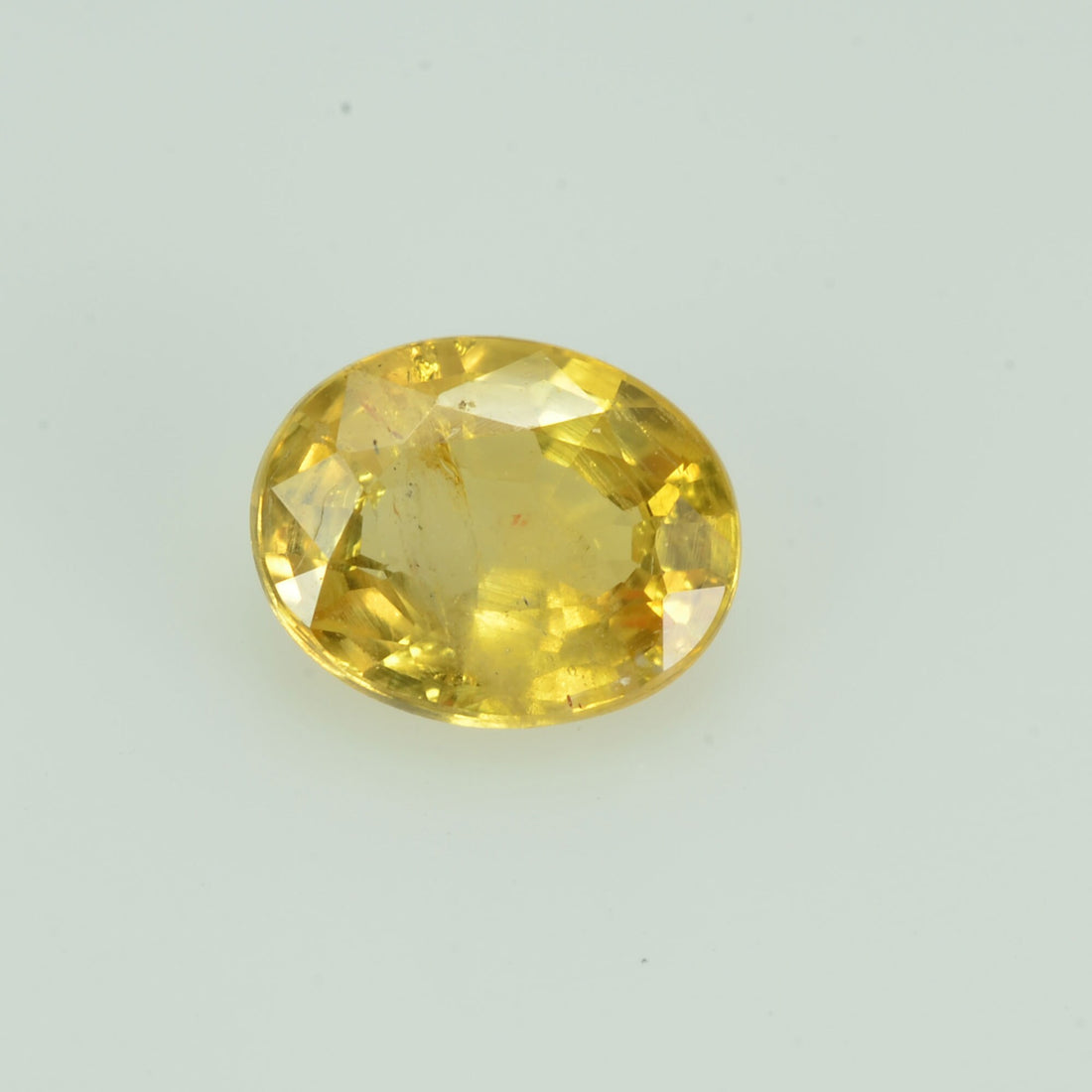 0.66 cts Natural Yellow Sapphire Loose Gemstone Oval Cut