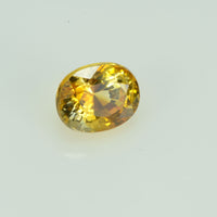 0.69 cts Natural Yellow Sapphire Loose Gemstone Oval Cut