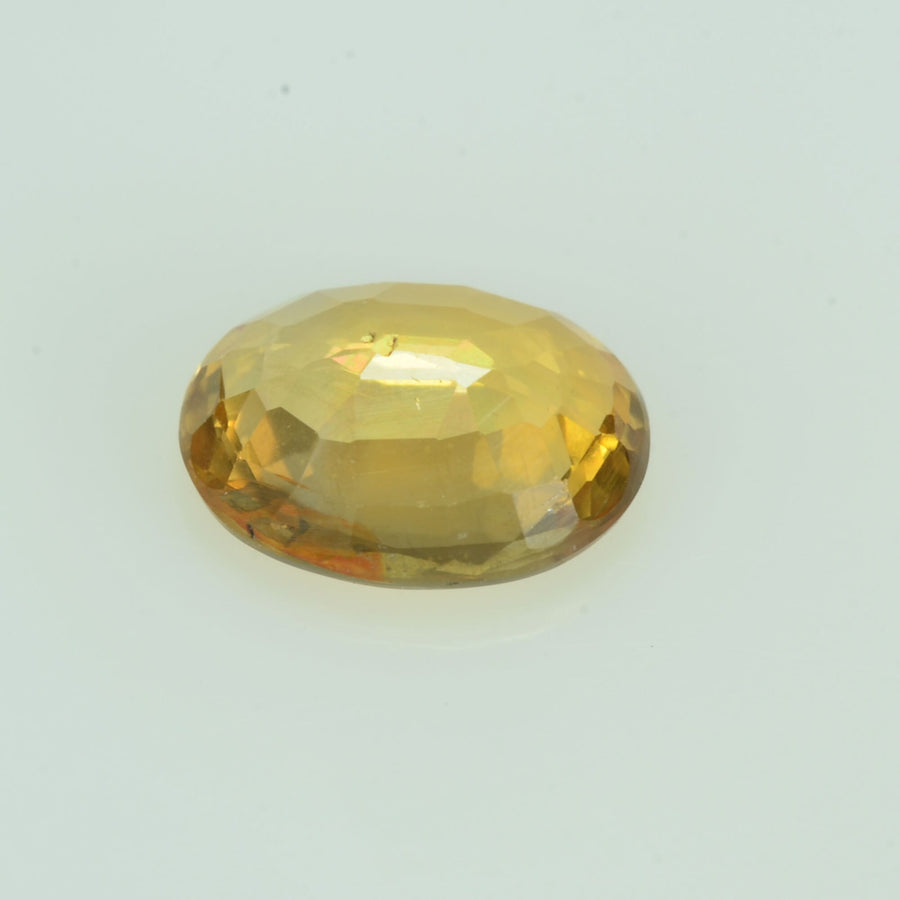 0.73 cts Natural Yellow Sapphire Loose Gemstone Oval Cut