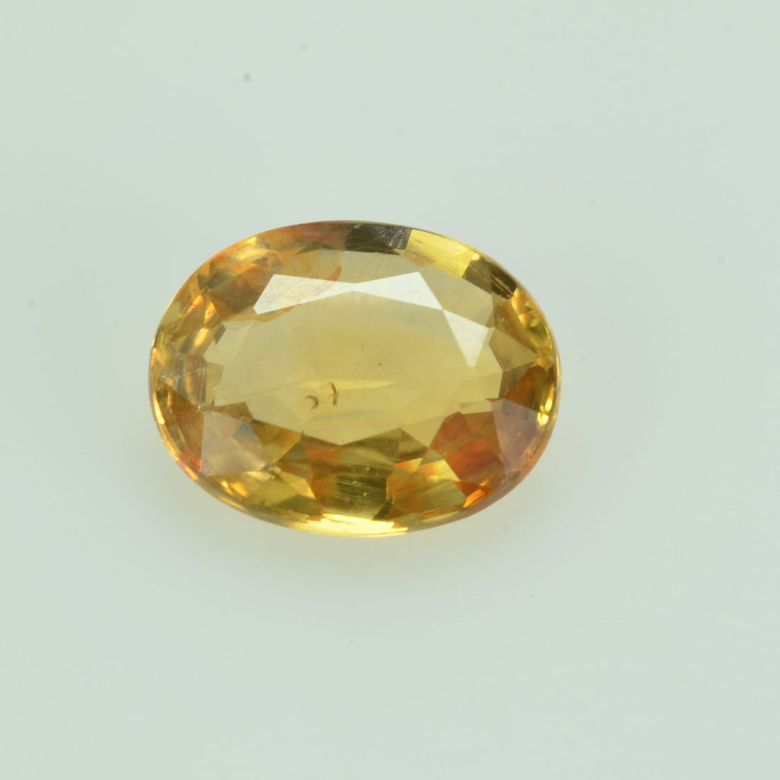 0.73 cts Natural Yellow Sapphire Loose Gemstone Oval Cut