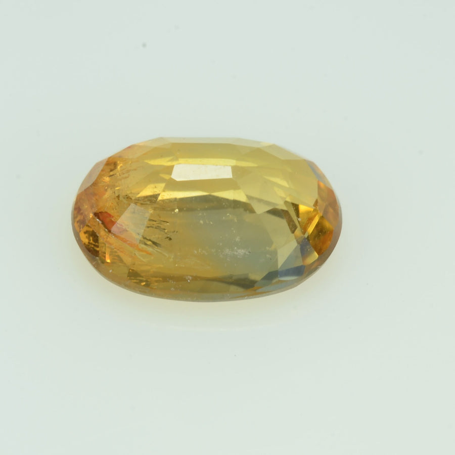 1.12 cts Natural Yellow Sapphire Loose Gemstone Oval Cut