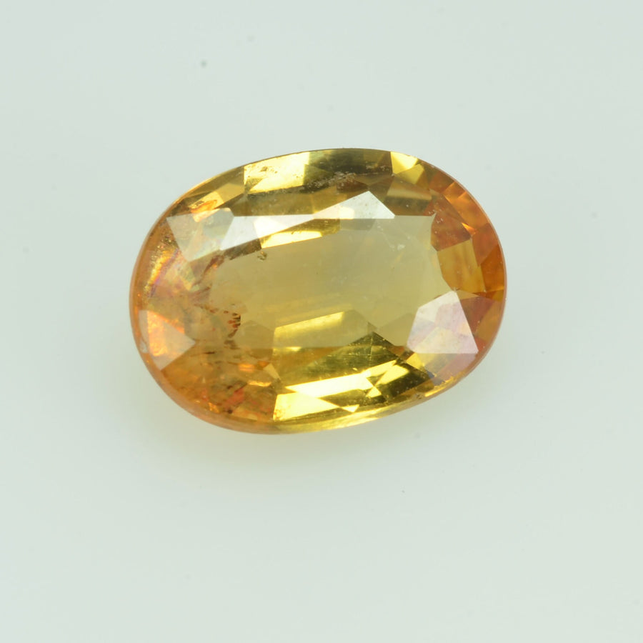 1.12 cts Natural Yellow Sapphire Loose Gemstone Oval Cut