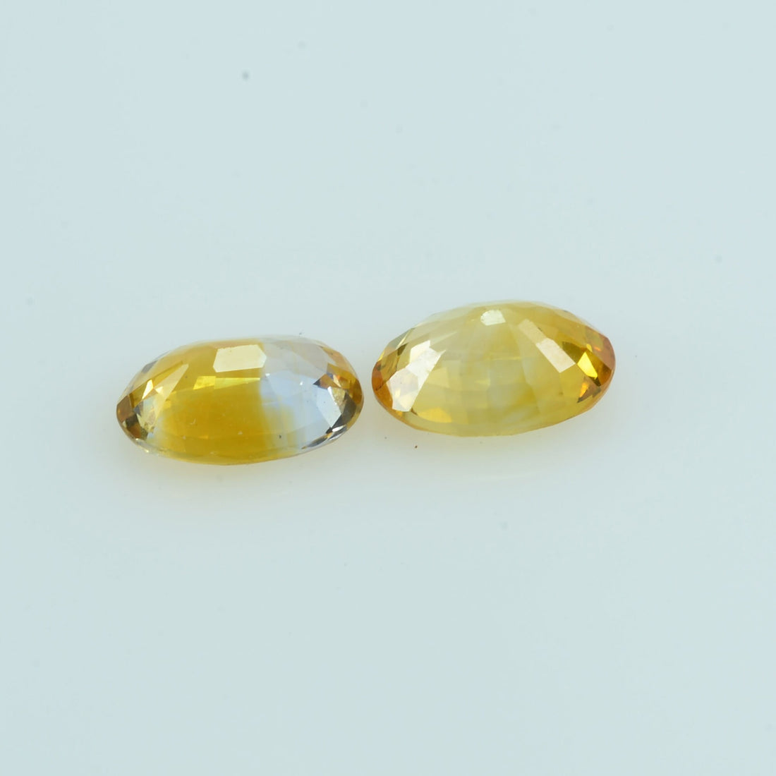 1.13 cts Natural Fancy Sapphire Loose Pair Gemstone Oval Cut