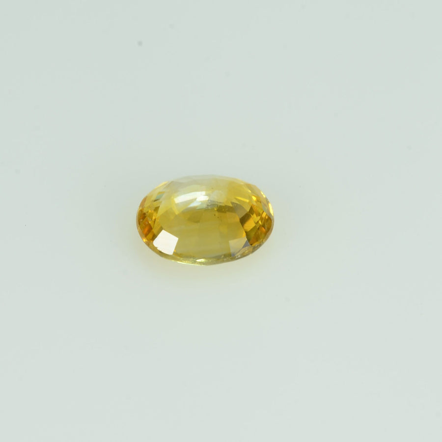 0.44 cts Natural Yellow Sapphire Loose Gemstone Oval Cut