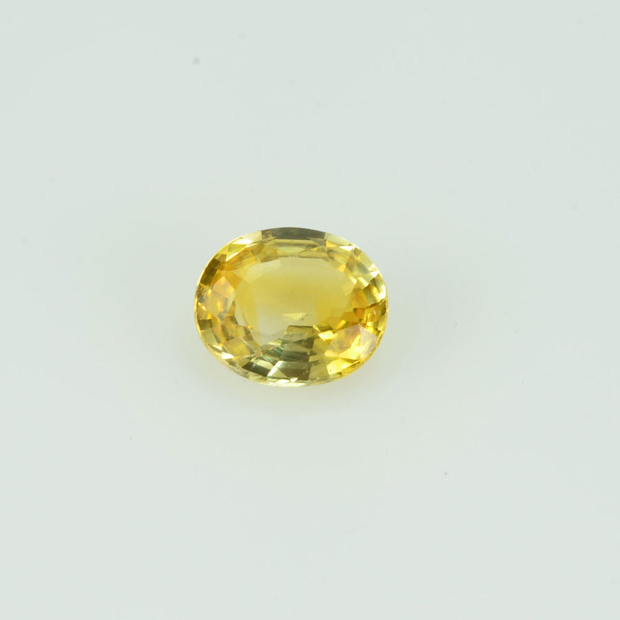 0.44 cts Natural Yellow Sapphire Loose Gemstone Oval Cut