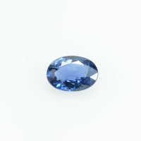 0.43 cts natural blue sapphire loose gemstone oval cut