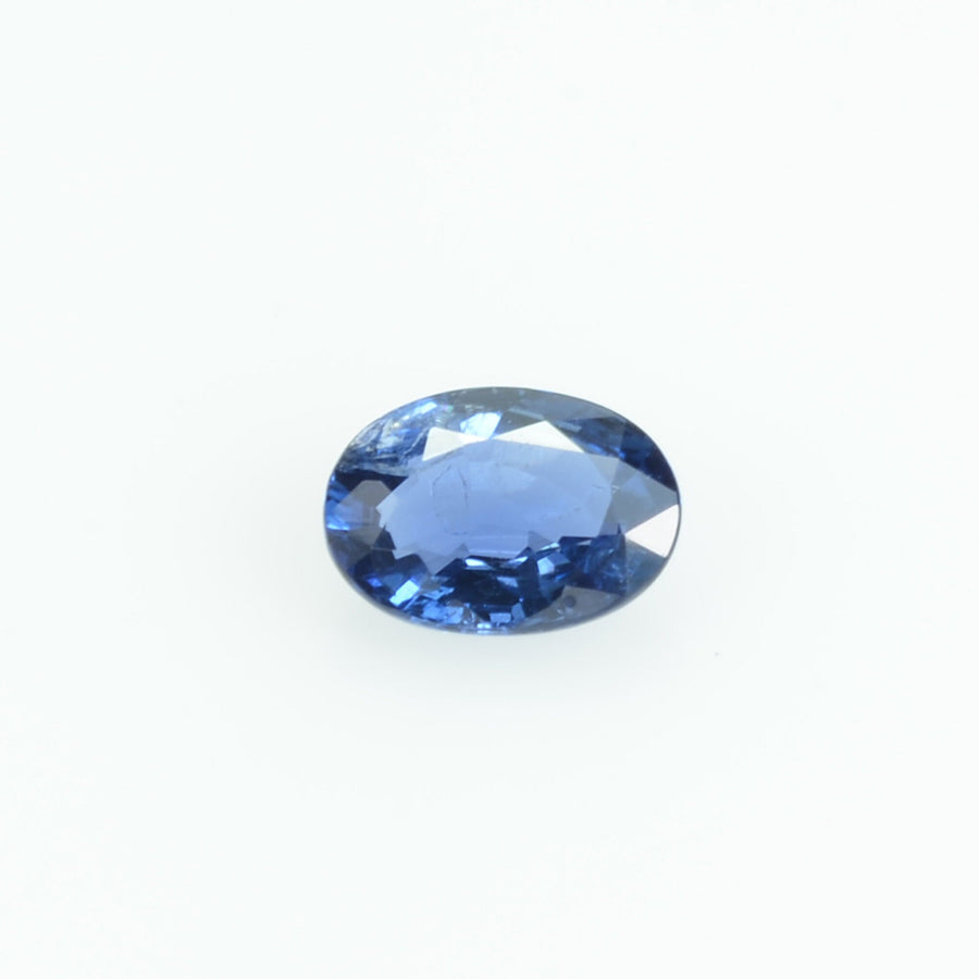 0.43 cts natural blue sapphire loose gemstone oval cut