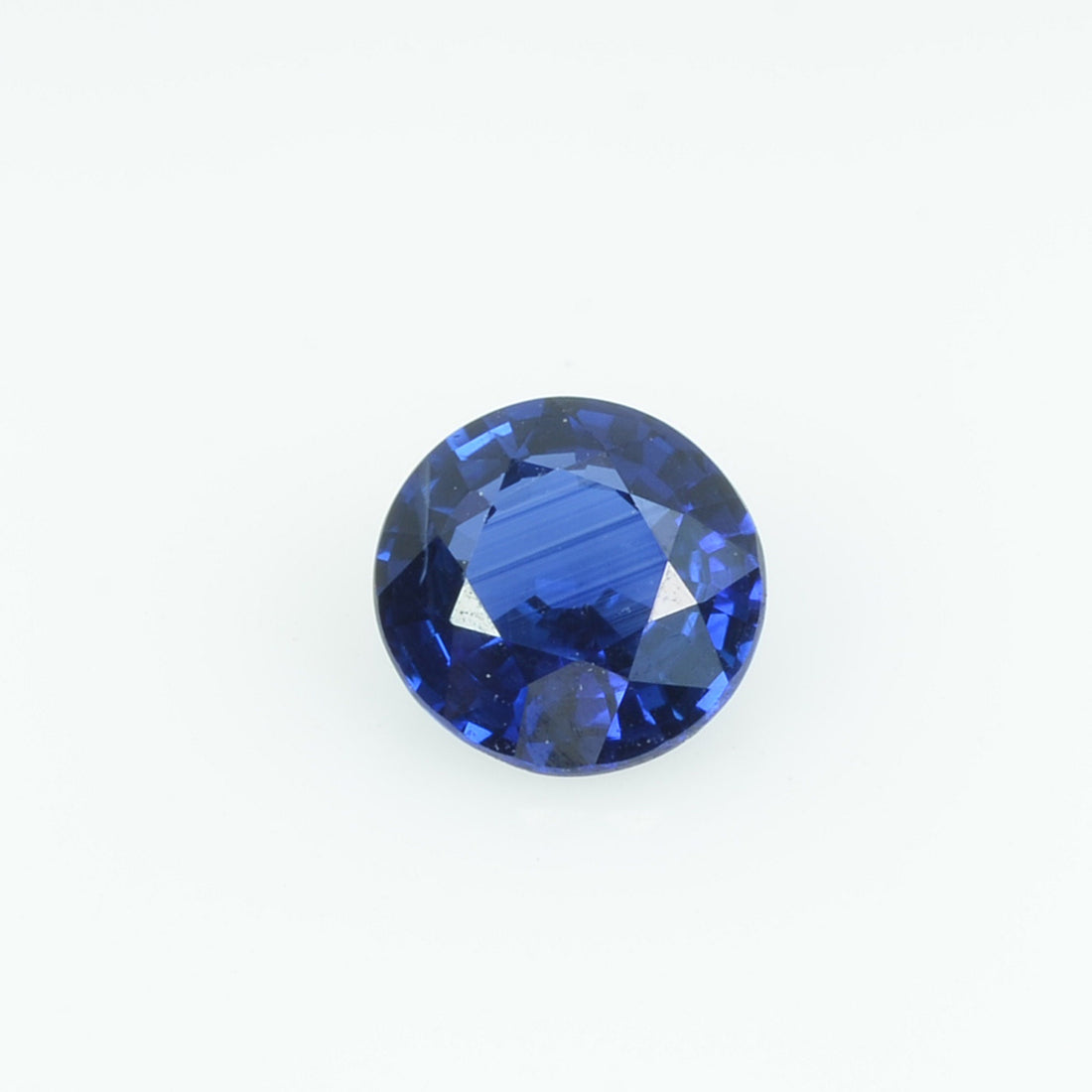 0.71 Cts Natural Blue Sapphire Loose Gemstone Round Cut